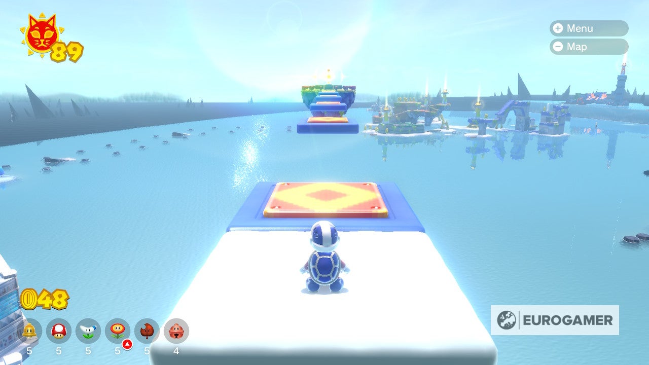 Bowser s Fury Shine locations  Where to find all 100 Cat Shines in the Super Mario 3D World expansion - 9