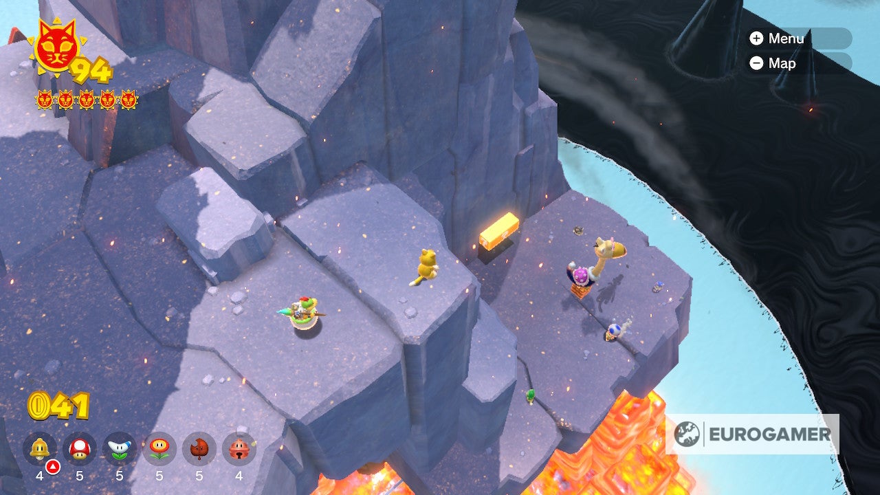 Bowser s Fury Shine locations  Where to find all 100 Cat Shines in the Super Mario 3D World expansion - 16