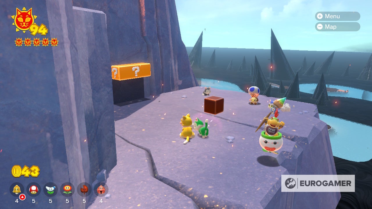 Bowser s Fury Shine locations  Where to find all 100 Cat Shines in the Super Mario 3D World expansion - 6