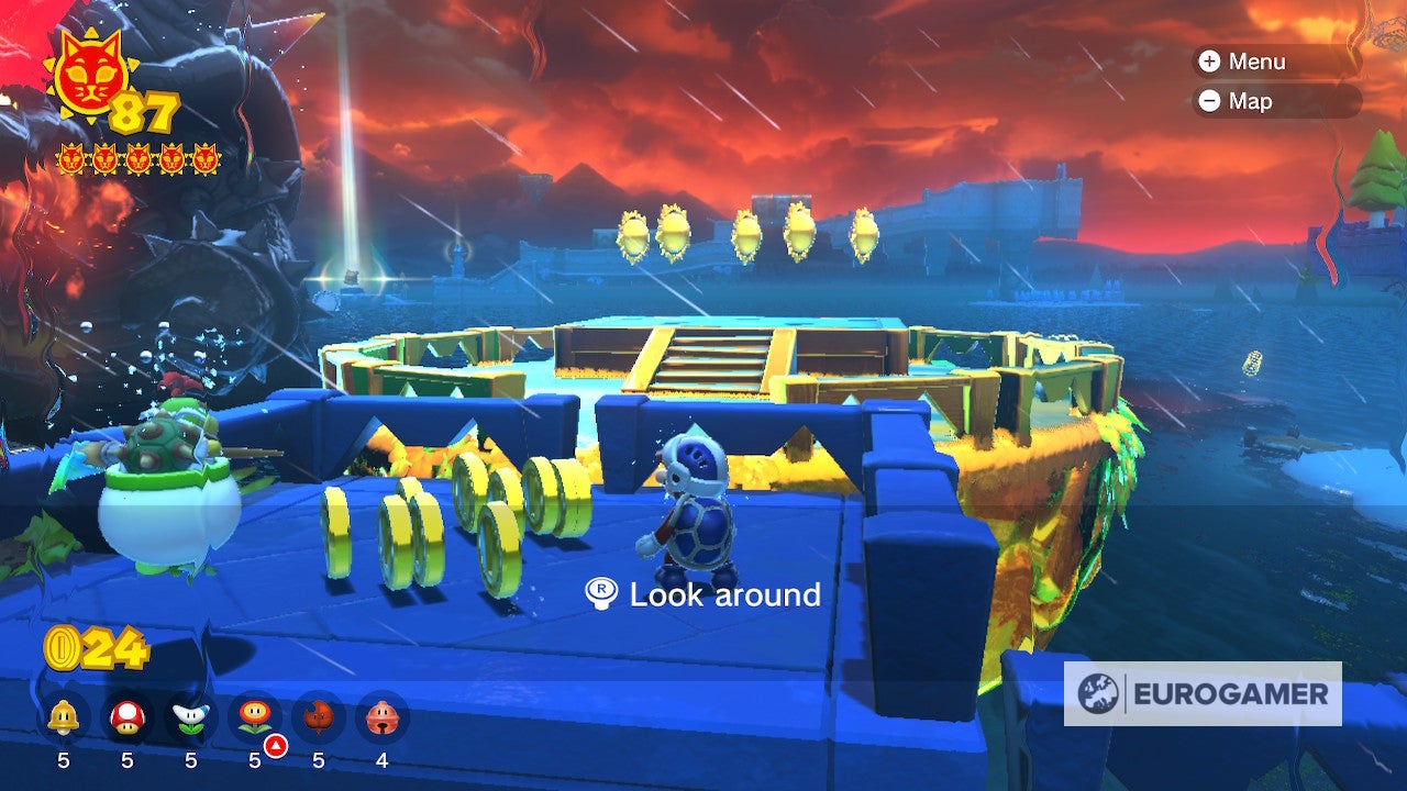 Bowser s Fury Shine locations  Where to find all 100 Cat Shines in the Super Mario 3D World expansion - 53
