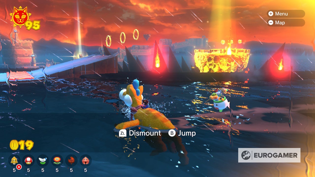 Bowser s Fury Shine locations  Where to find all 100 Cat Shines in the Super Mario 3D World expansion - 72