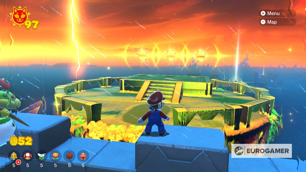 Bowser s Fury Shine locations  Where to find all 100 Cat Shines in the Super Mario 3D World expansion - 71
