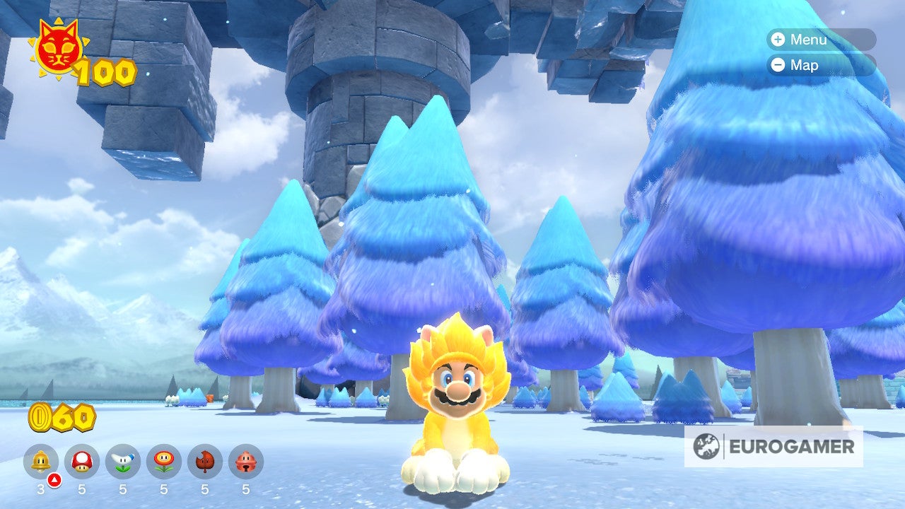 Bowser s Fury Shine locations  Where to find all 100 Cat Shines in the Super Mario 3D World expansion - 56