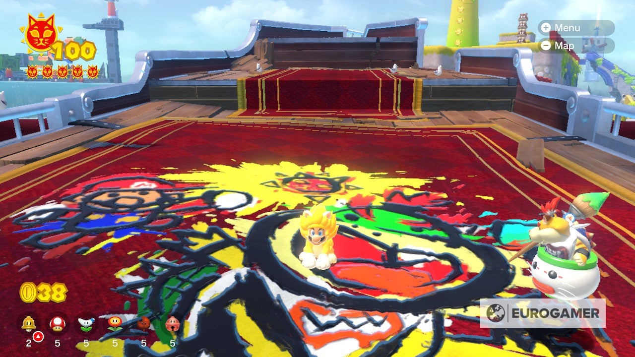 Bowser s Fury Shine locations  Where to find all 100 Cat Shines in the Super Mario 3D World expansion - 60
