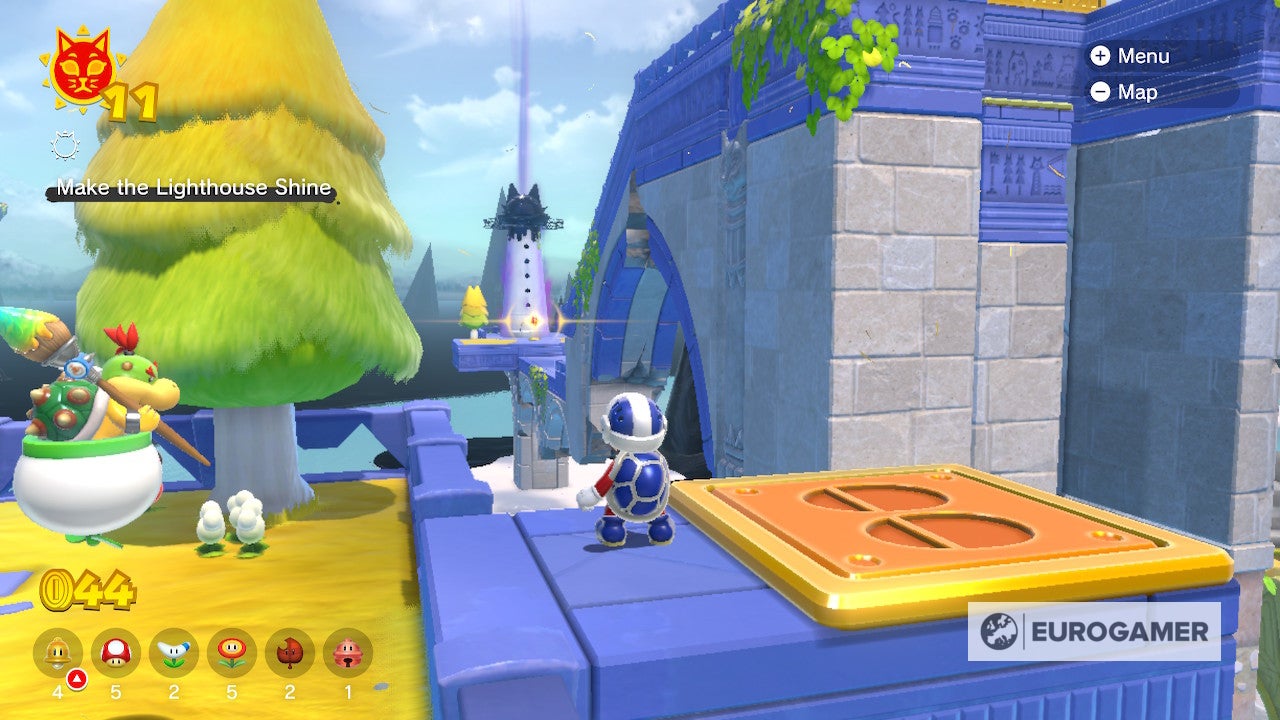 Bowser s Fury Shine locations  Where to find all 100 Cat Shines in the Super Mario 3D World expansion - 5