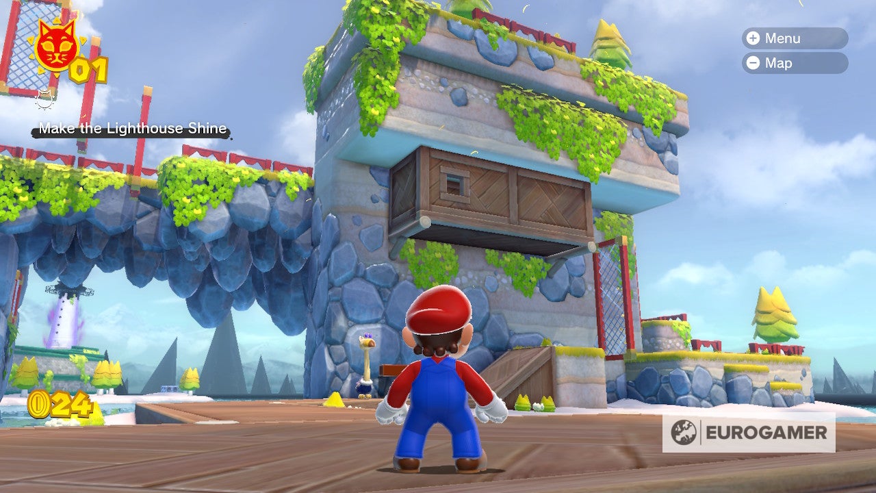 Bowser s Fury Shine locations  Where to find all 100 Cat Shines in the Super Mario 3D World expansion - 24