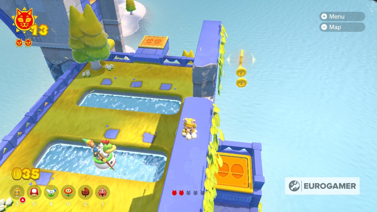 Bowser s Fury Shine locations  Where to find all 100 Cat Shines in the Super Mario 3D World expansion - 12