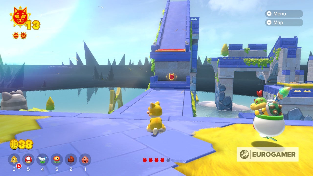 Bowser s Fury Shine locations  Where to find all 100 Cat Shines in the Super Mario 3D World expansion - 46