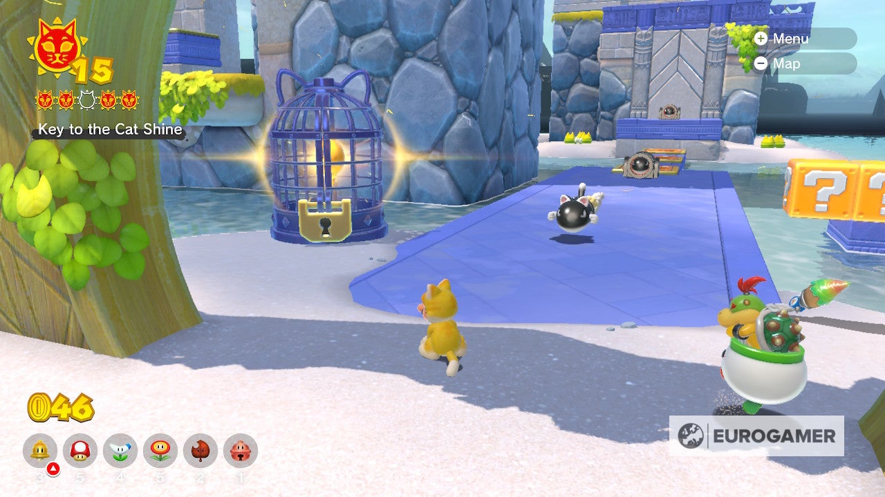 Bowser s Fury Shine locations  Where to find all 100 Cat Shines in the Super Mario 3D World expansion - 2