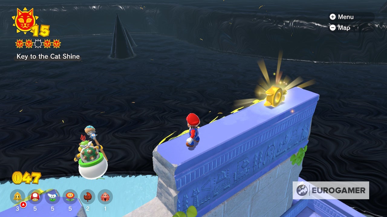 Bowser s Fury Shine locations  Where to find all 100 Cat Shines in the Super Mario 3D World expansion - 20