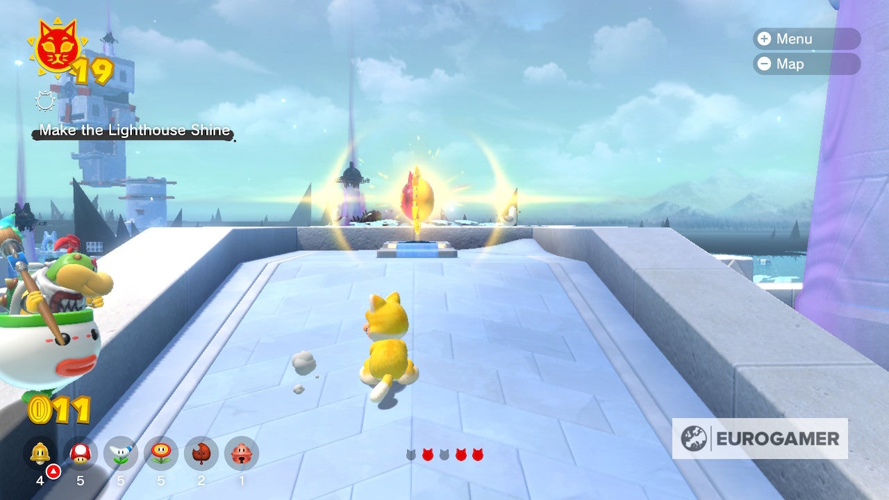 Bowser s Fury Shine locations  Where to find all 100 Cat Shines in the Super Mario 3D World expansion - 19