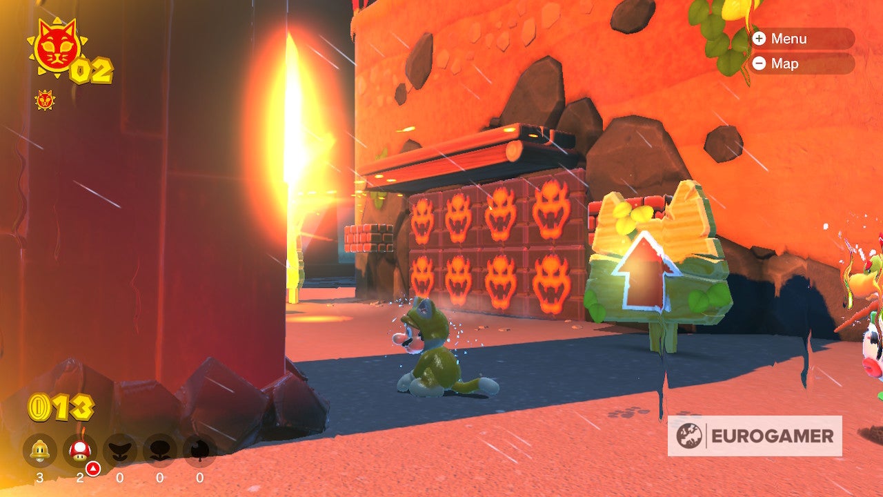 Bowser s Fury Shine locations  Where to find all 100 Cat Shines in the Super Mario 3D World expansion - 57