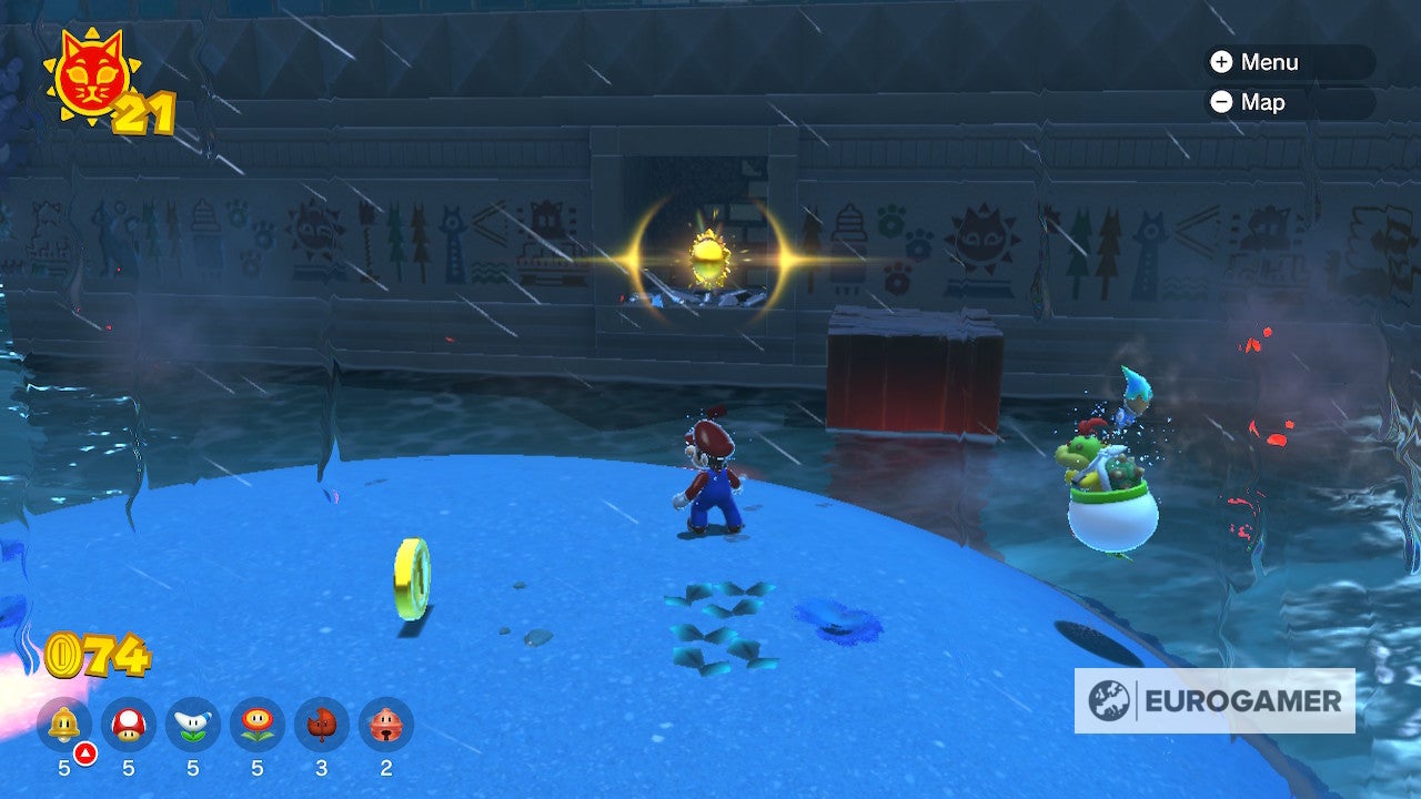 Bowser s Fury Shine locations  Where to find all 100 Cat Shines in the Super Mario 3D World expansion - 26