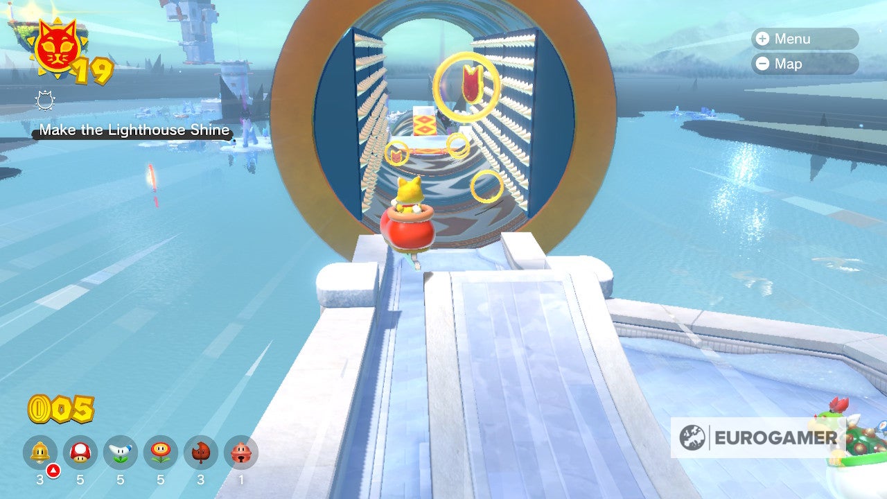 Bowser s Fury Shine locations  Where to find all 100 Cat Shines in the Super Mario 3D World expansion - 41