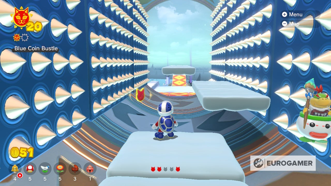 Bowser s Fury Shine locations  Where to find all 100 Cat Shines in the Super Mario 3D World expansion - 90