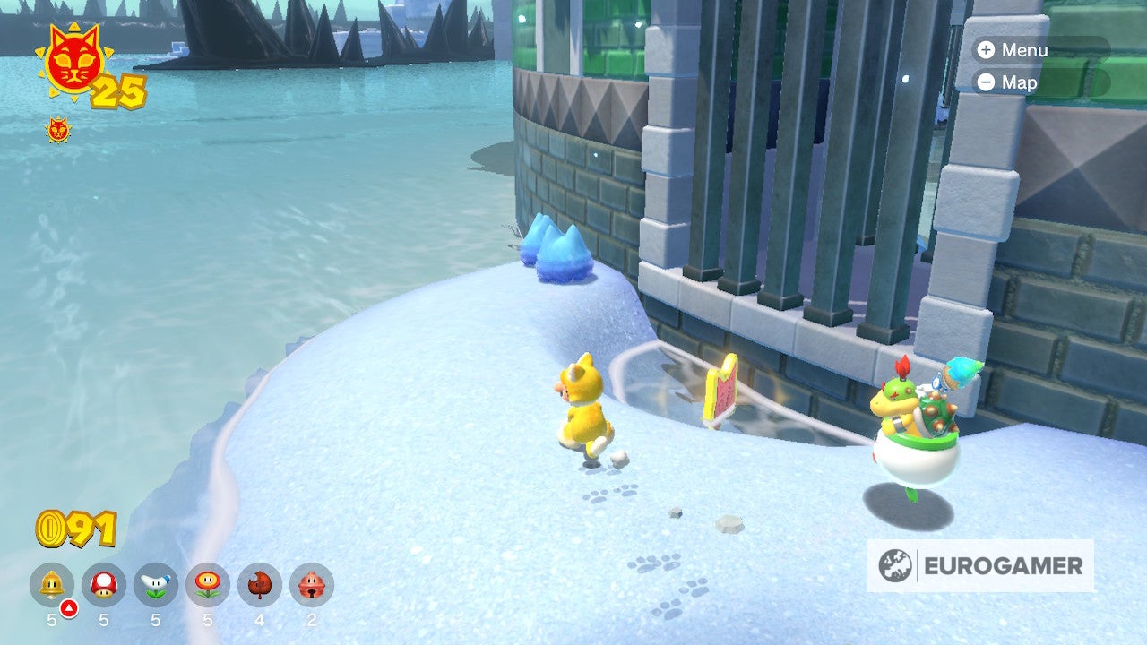 Bowser s Fury Shine locations  Where to find all 100 Cat Shines in the Super Mario 3D World expansion - 36