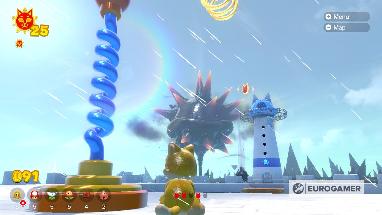 Bowser s Fury Shine locations  Where to find all 100 Cat Shines in the Super Mario 3D World expansion - 83