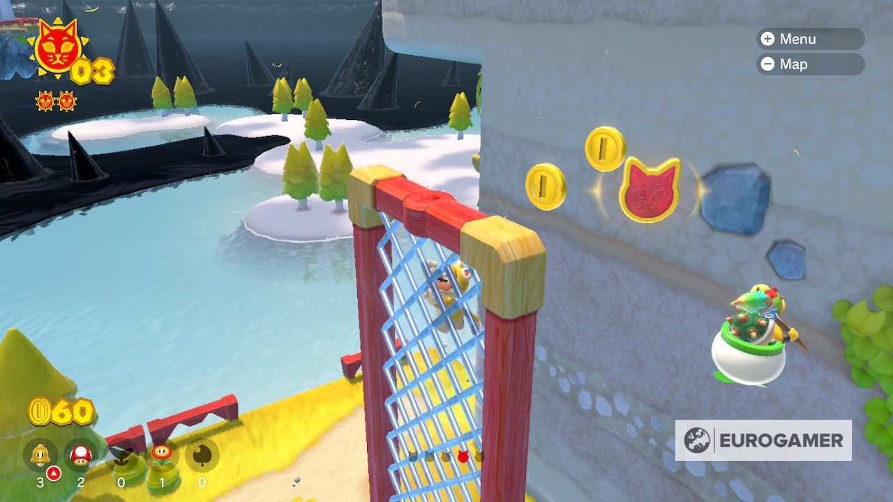 Bowser s Fury Shine locations  Where to find all 100 Cat Shines in the Super Mario 3D World expansion - 62