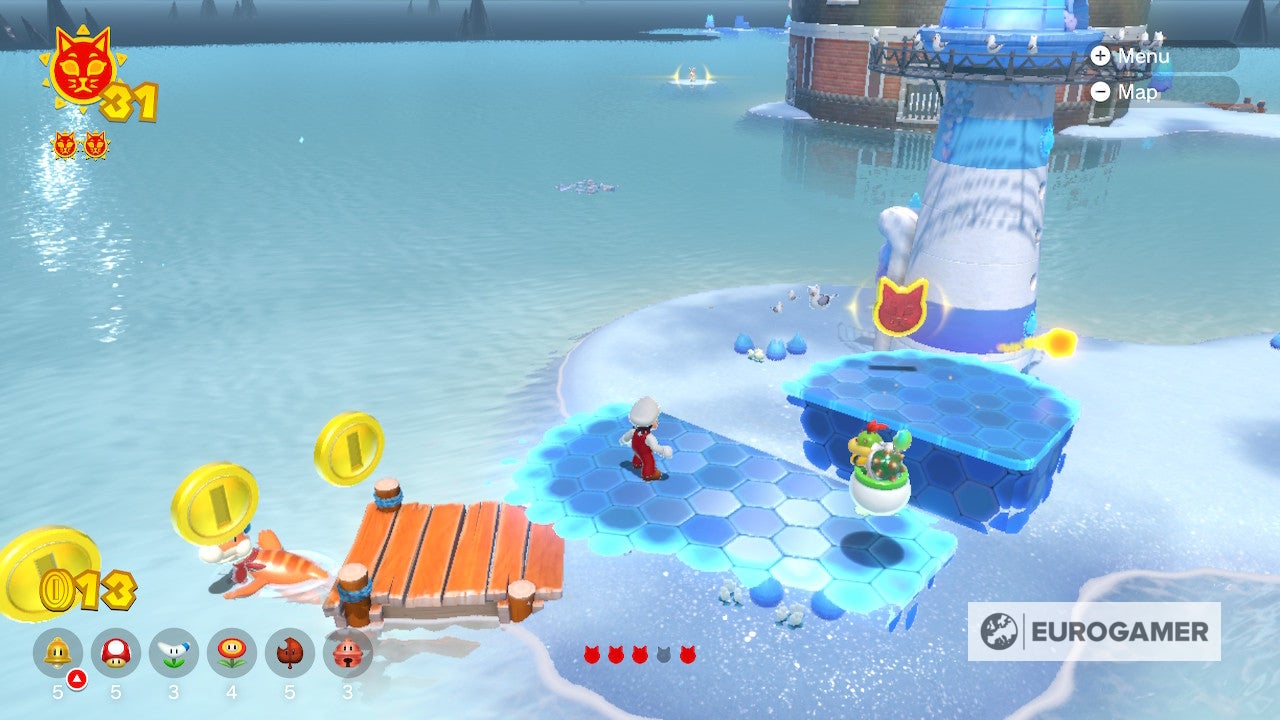 Bowser s Fury Shine locations  Where to find all 100 Cat Shines in the Super Mario 3D World expansion - 7