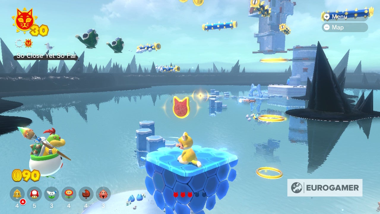 Bowser s Fury Shine locations  Where to find all 100 Cat Shines in the Super Mario 3D World expansion - 16