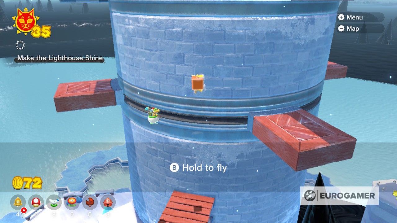 Bowser s Fury Shine locations  Where to find all 100 Cat Shines in the Super Mario 3D World expansion - 95