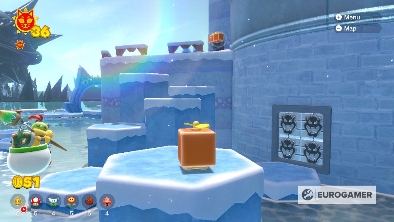 Bowser s Fury Shine locations  Where to find all 100 Cat Shines in the Super Mario 3D World expansion - 58