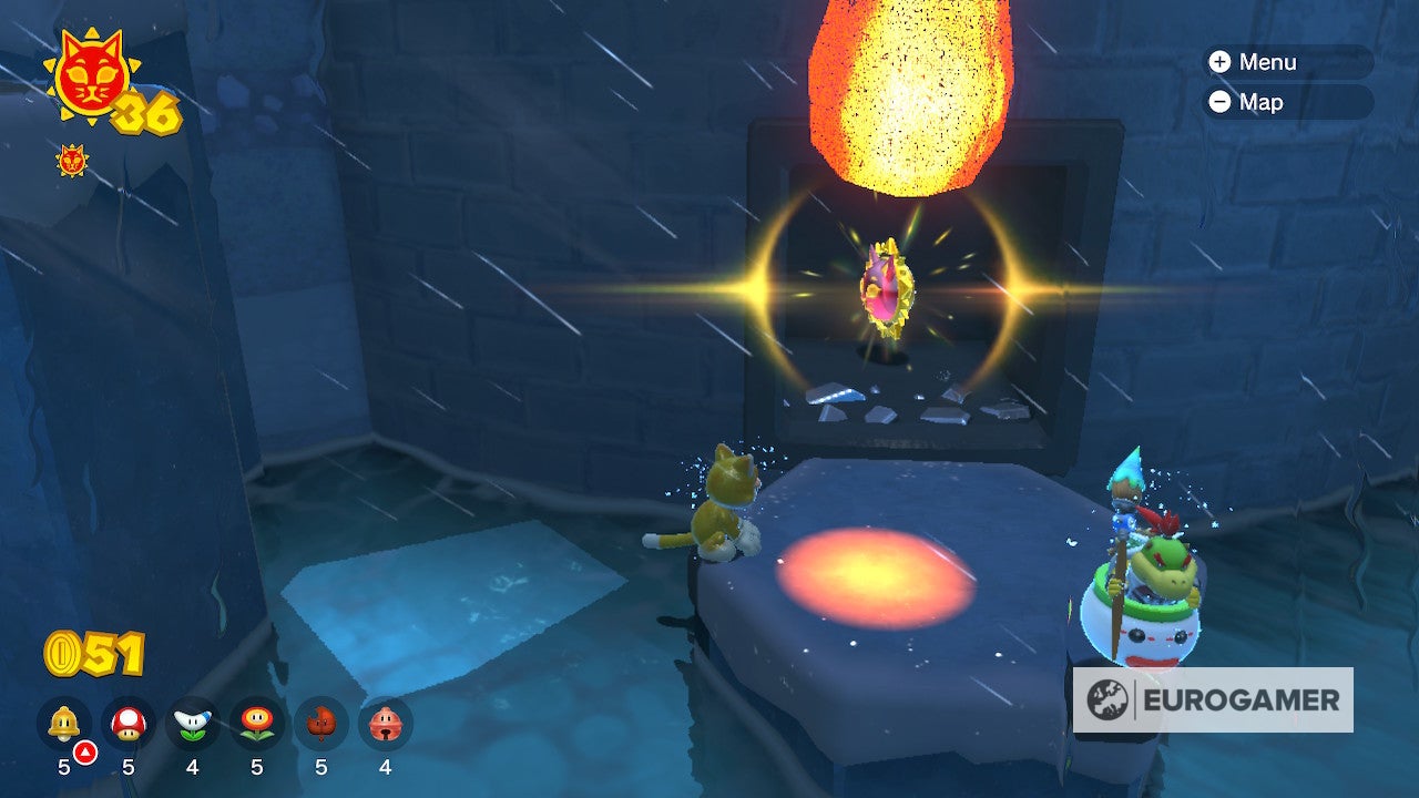 Bowser s Fury Shine locations  Where to find all 100 Cat Shines in the Super Mario 3D World expansion - 61