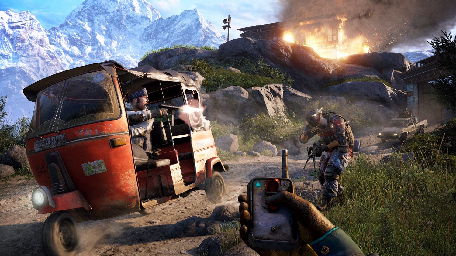 Obrazki dla Brak opcji zmiany kąta widzenia w Far Cry 4 na PC to oznaka pirackiej kopii