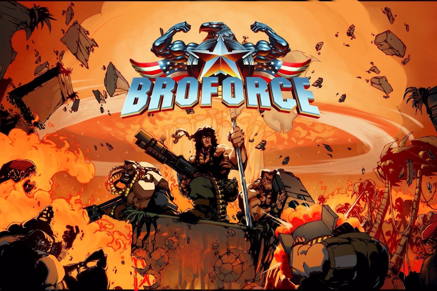 Imagen para La versión final de Broforce ya tiene fecha