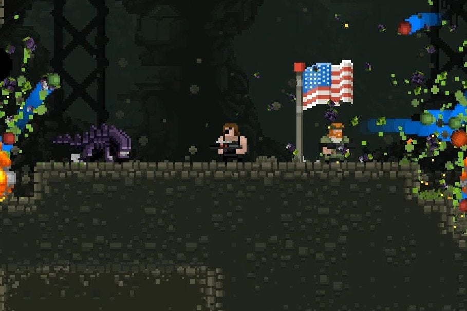 Image for Broforce xenomorphs into an Aliens crossover in new update