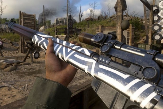 Obrazki dla Call of Duty: WW2 otrzyma system malowania broni