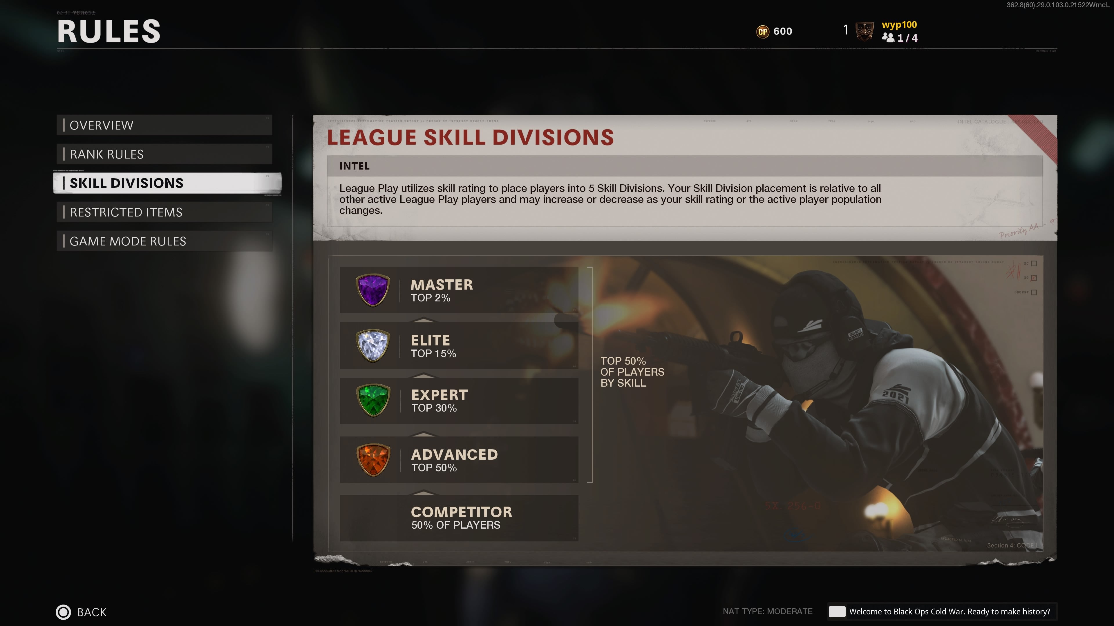 Treyarch adds extra Call of Duty  Black Ops Cold War League Play restrictions a day after launch - 89