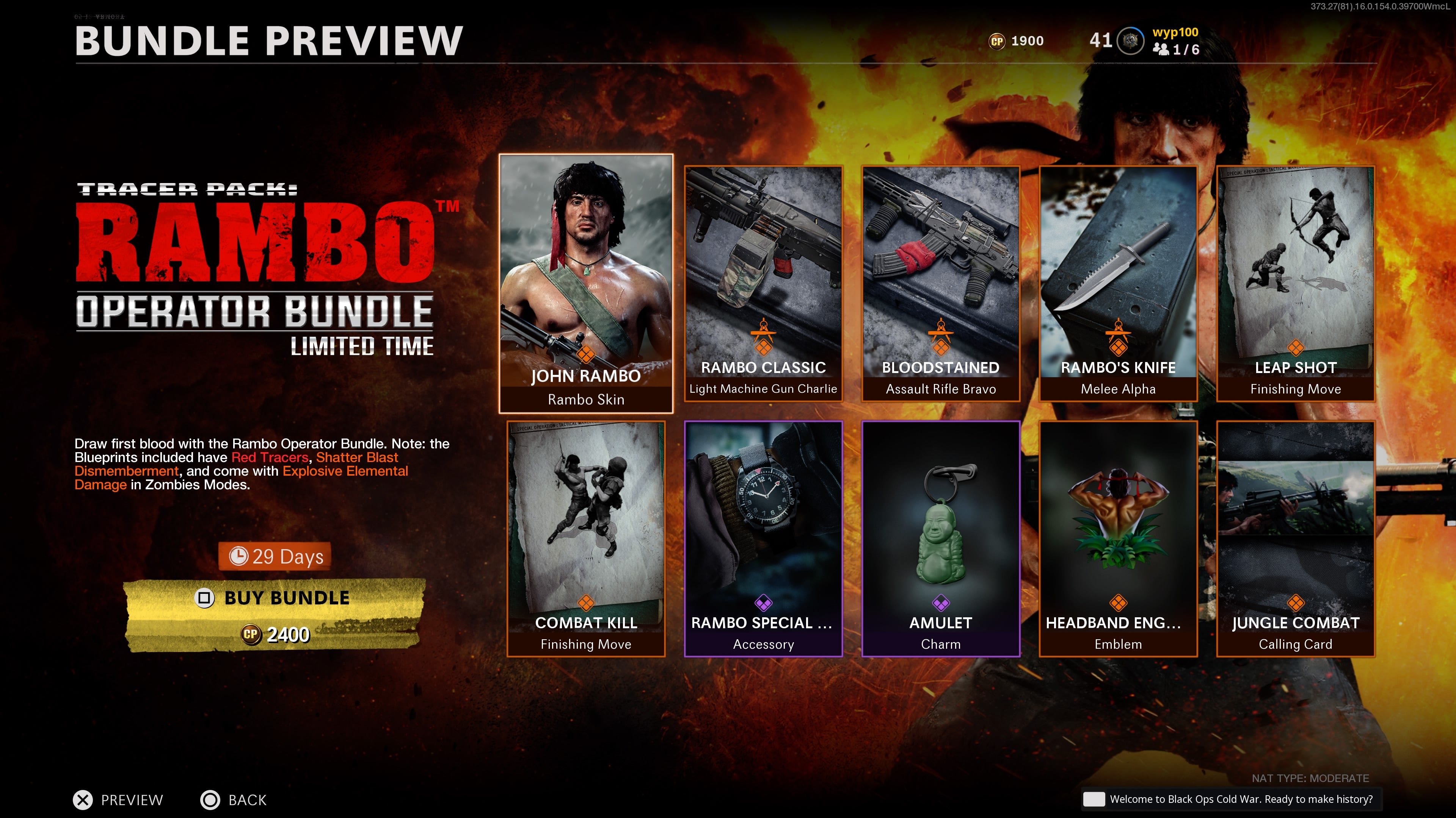 If you want Rambo and John McClane in Call of Duty  Warzone and Black Ops Cold War  expect to spend  33 58 worth of COD Points - 28