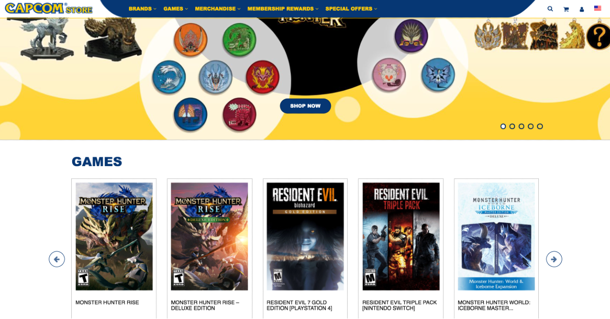 Image for Capcom closing USA online store