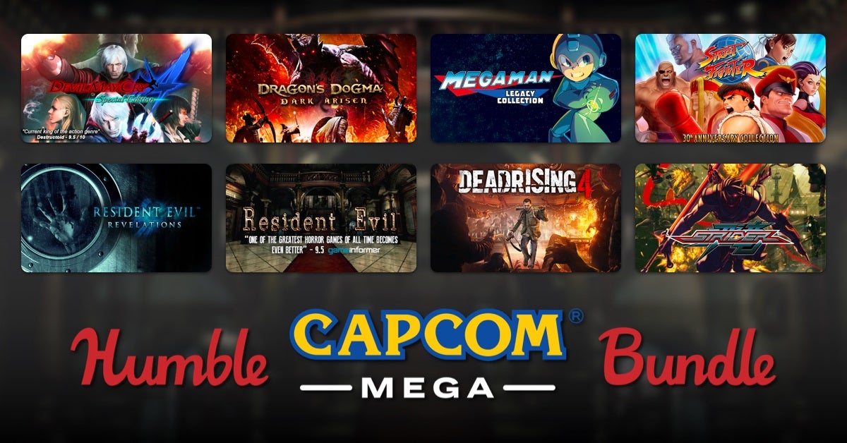 Image for Humble Capcom Mega Bundle includes Resident Evil, Mega Man, Dragon's Dogma and more