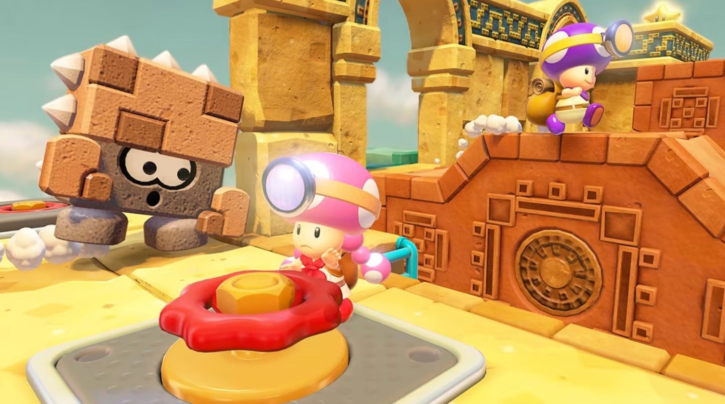Captain Toad promotional screenshot