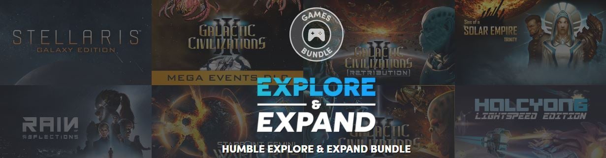 Image for Humble's Explore and Expand Bundle is now live