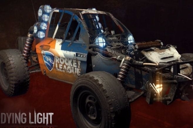 Imagem para Carros de Dying Light: The Following com pintura de Rocket League