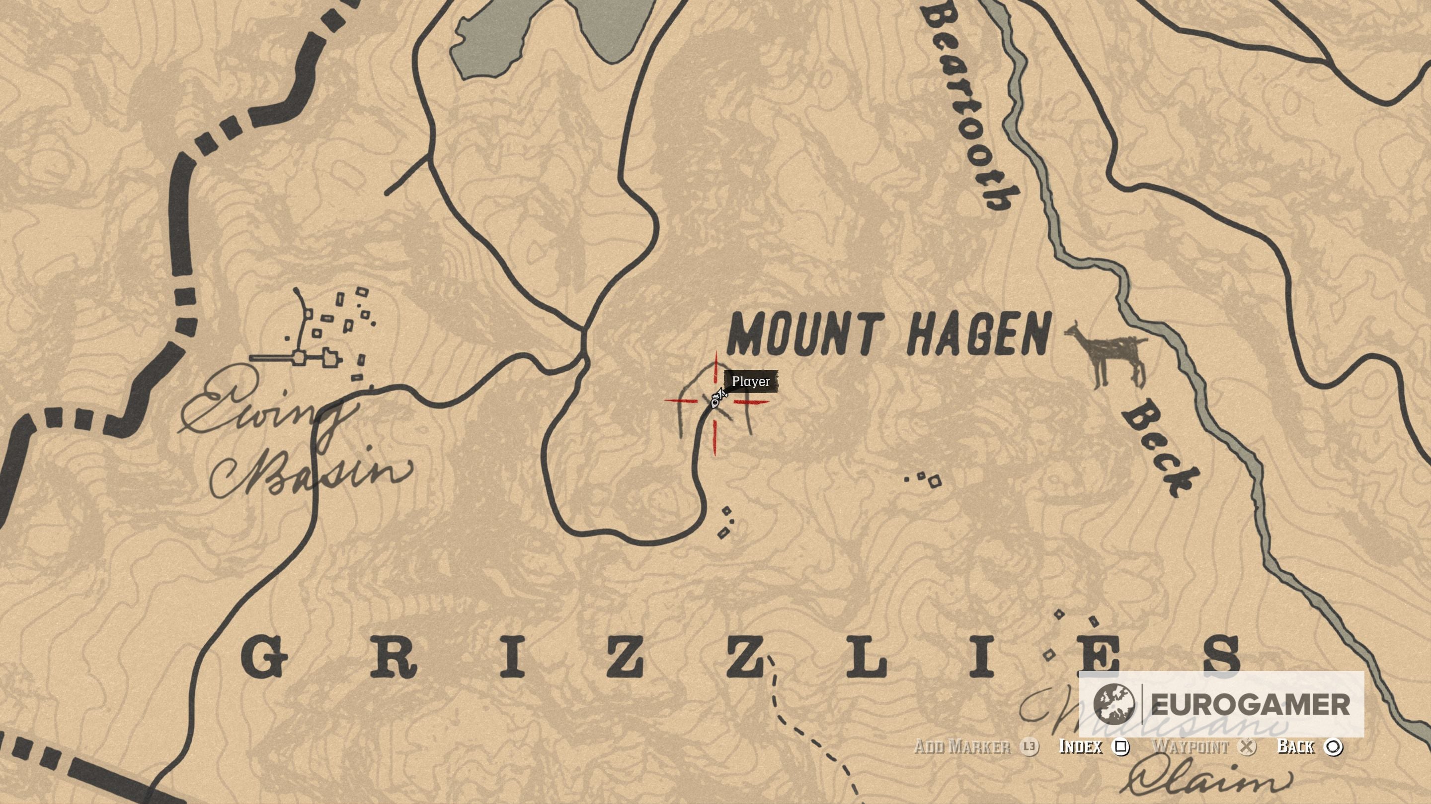 Red Dead Redemption 2 Rock Carving locations - 66