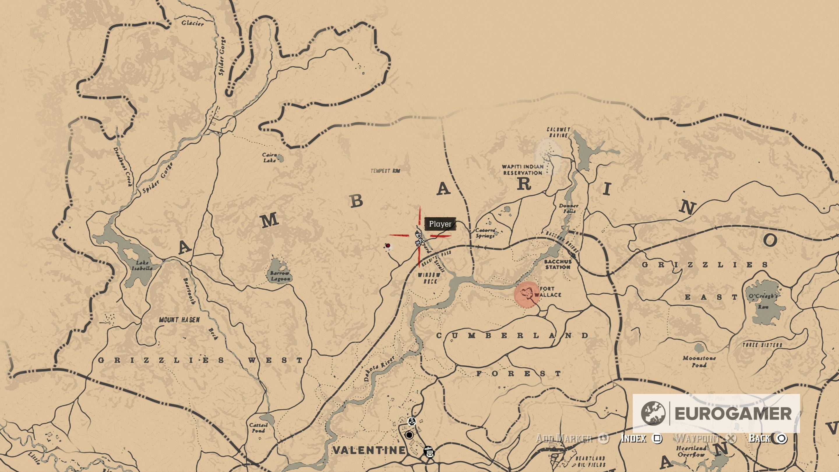 Red Dead Redemption 2 Rock Carving locations - 1