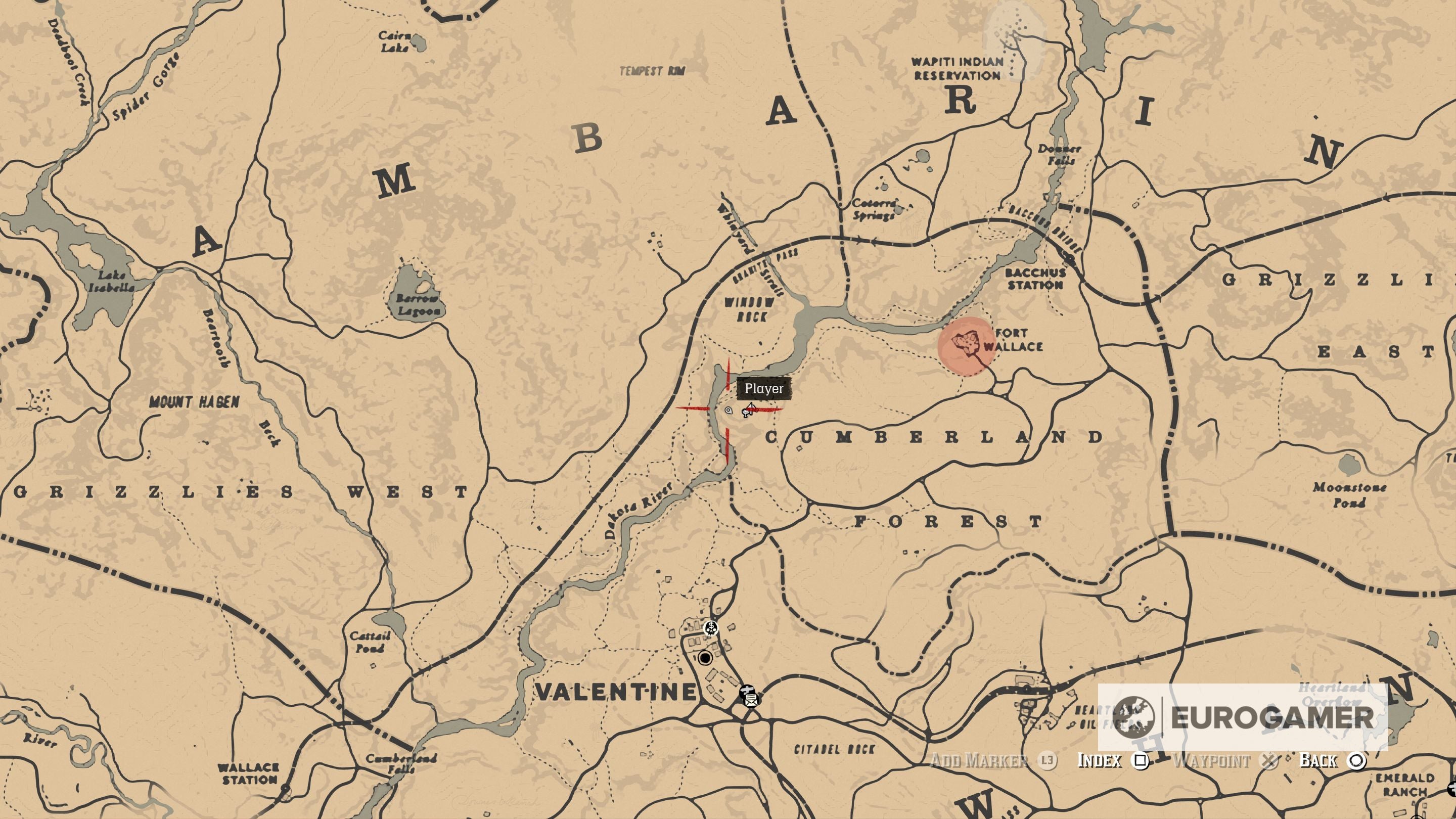 Red Dead Redemption 2 Rock Carving locations - 74