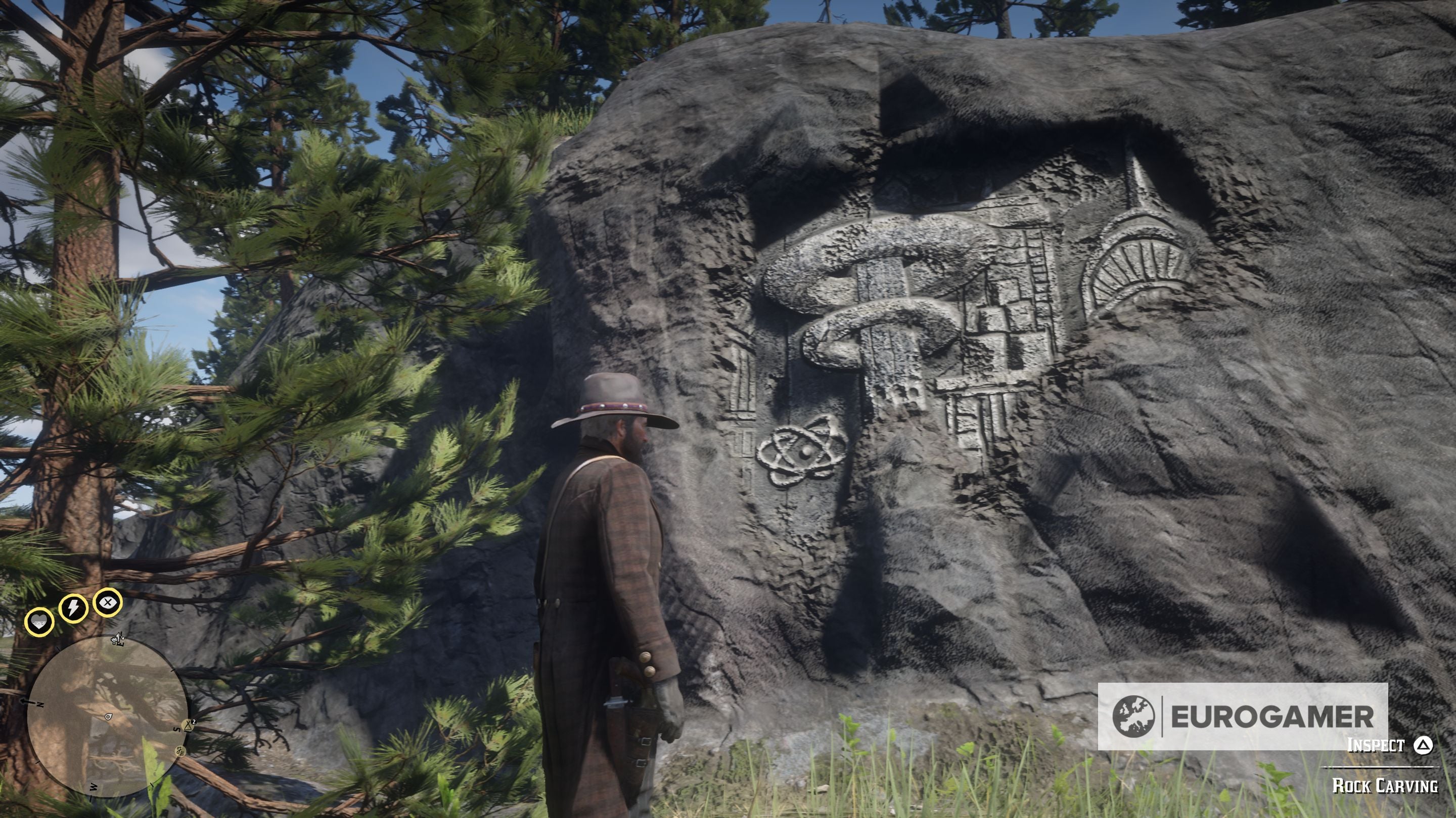 Red Dead Redemption 2 Rock Carving locations - 44
