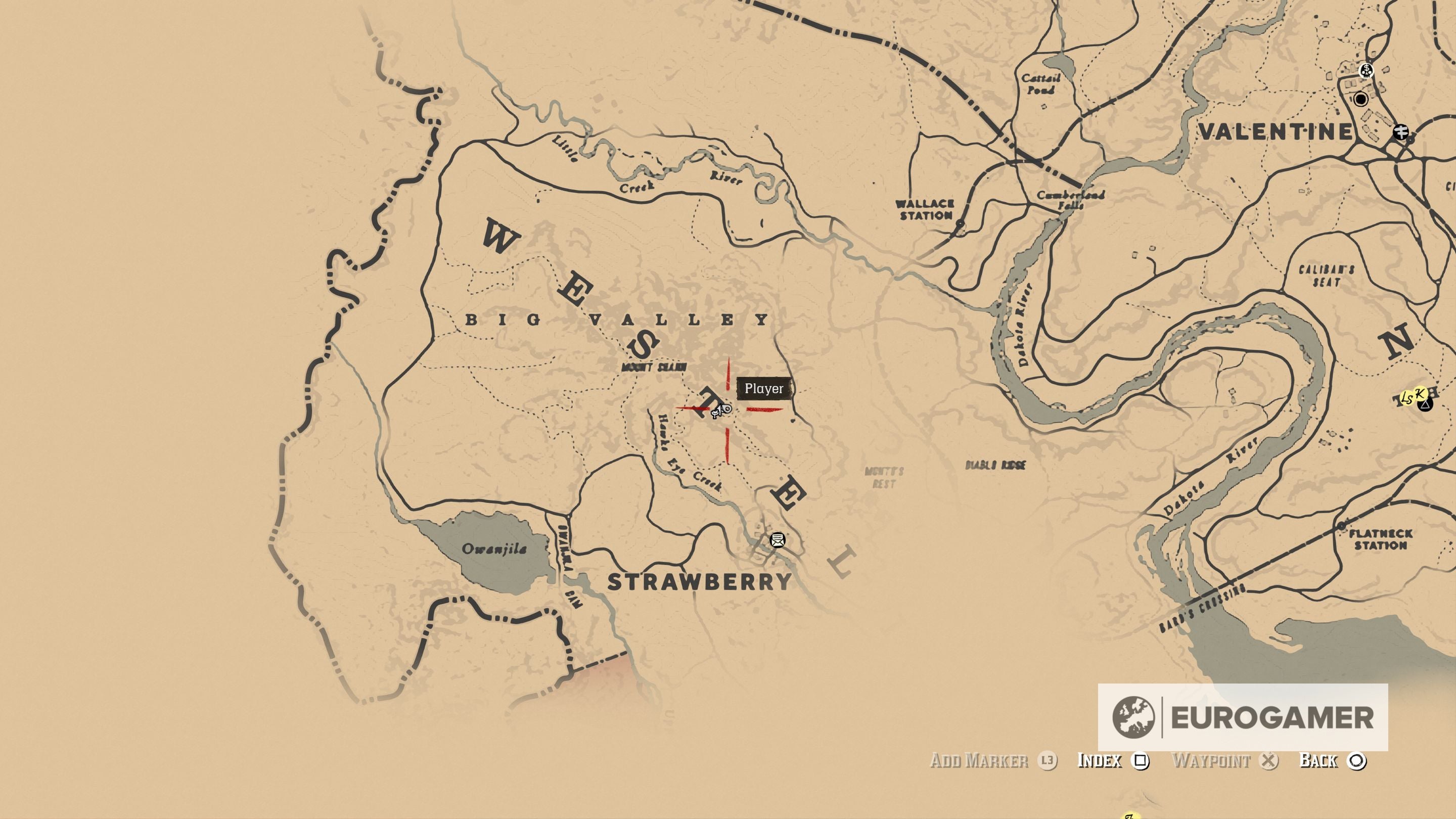 Red Dead Redemption 2 Rock Carving locations - 88