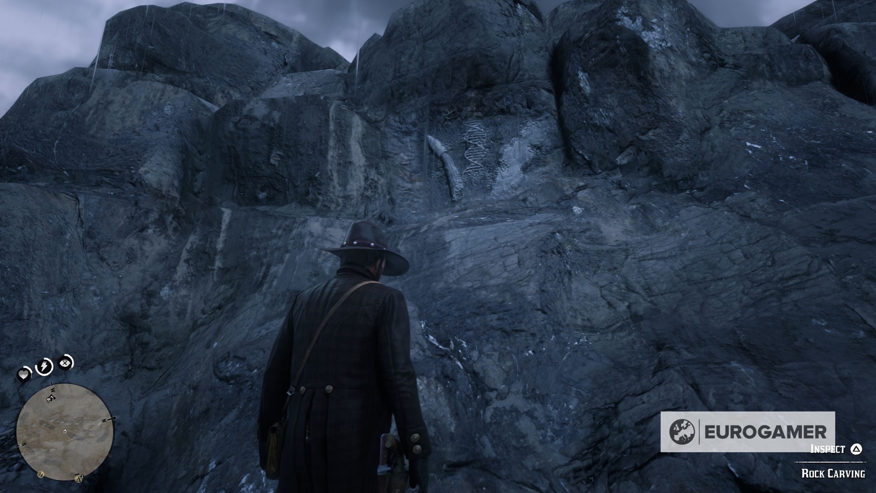 Red Dead Redemption 2 Rock Carving locations - 36