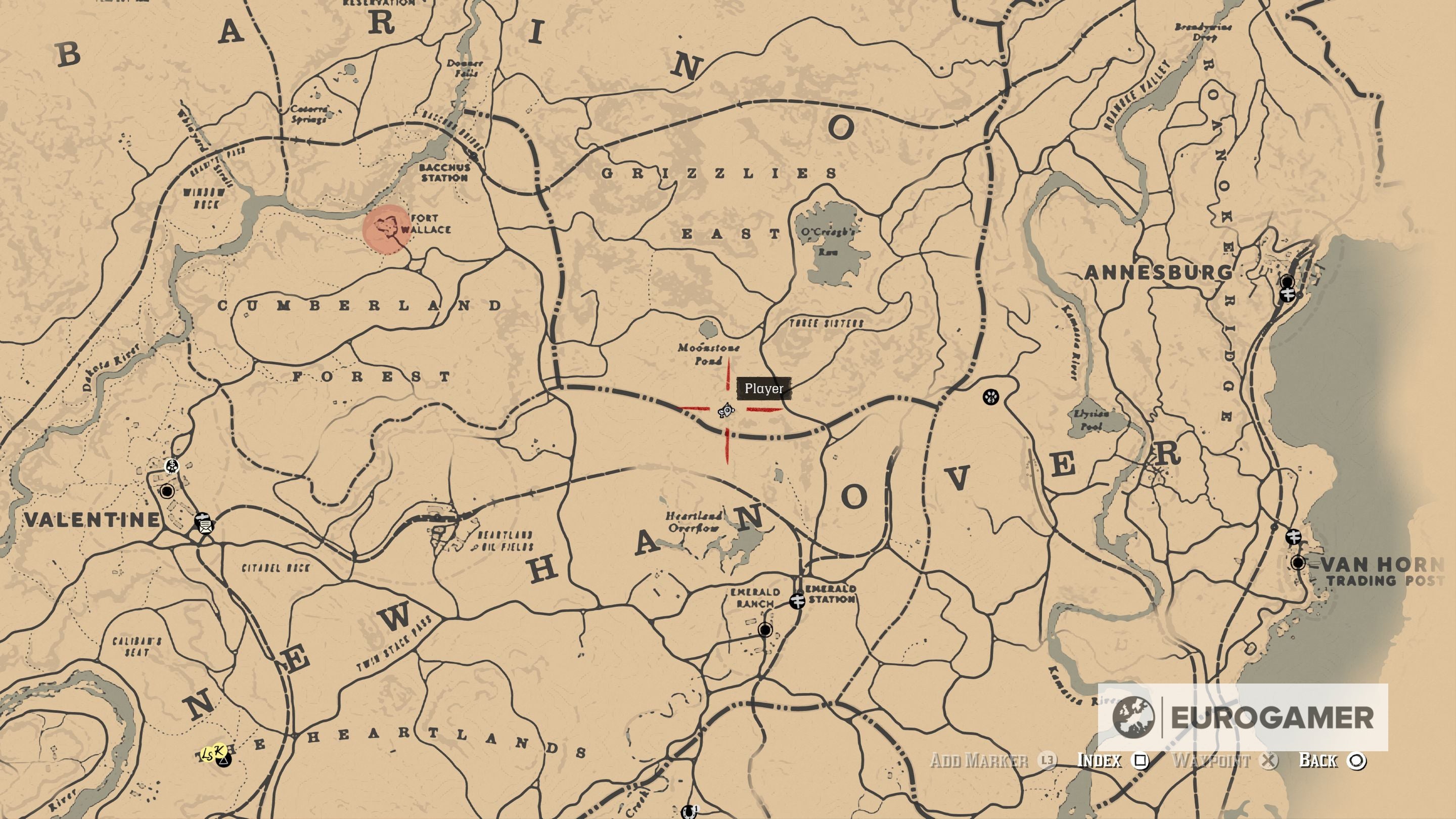 Red Dead Redemption 2 Rock Carving locations - 88