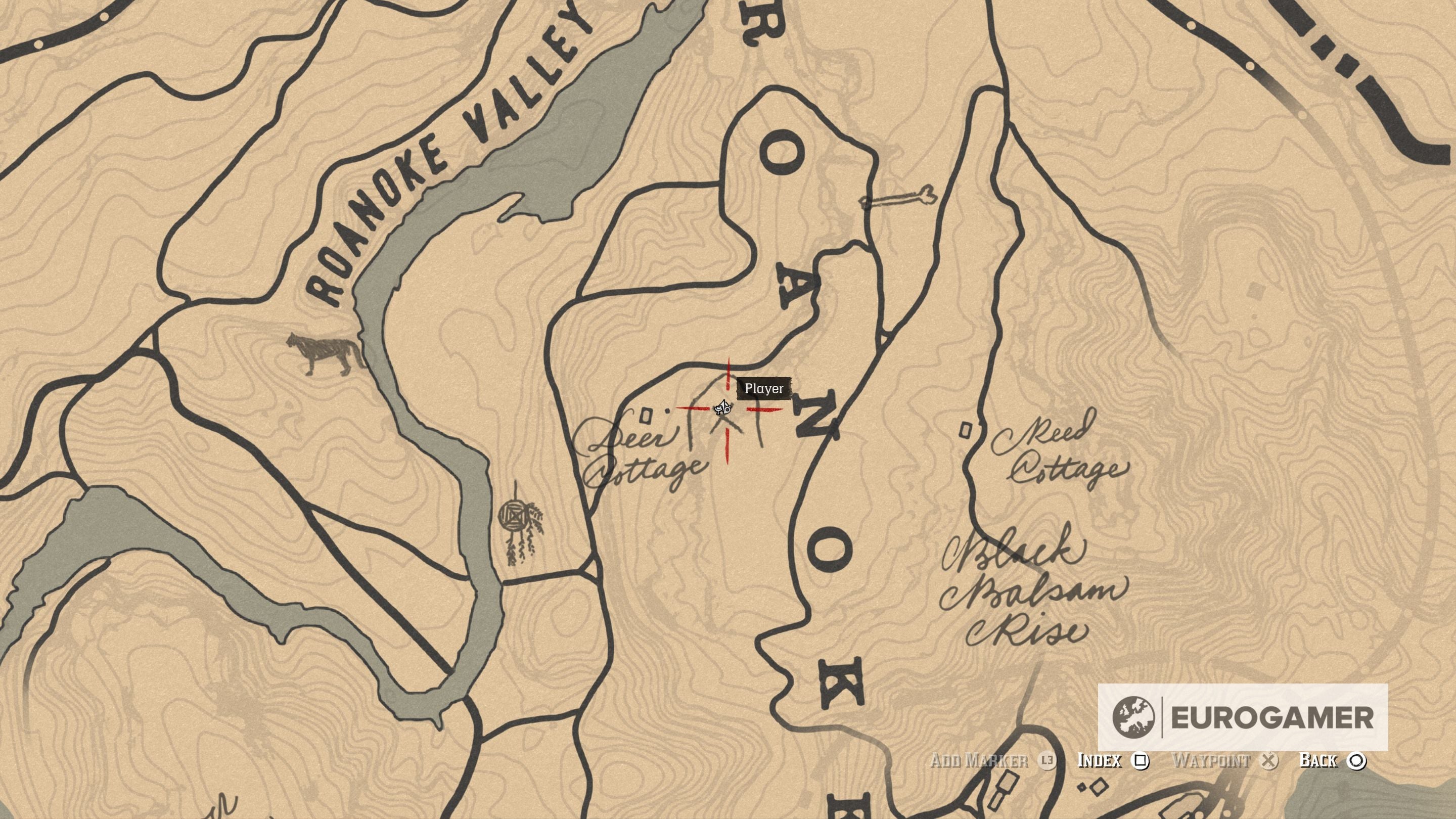 Red Dead Redemption 2 Rock Carving locations - 36