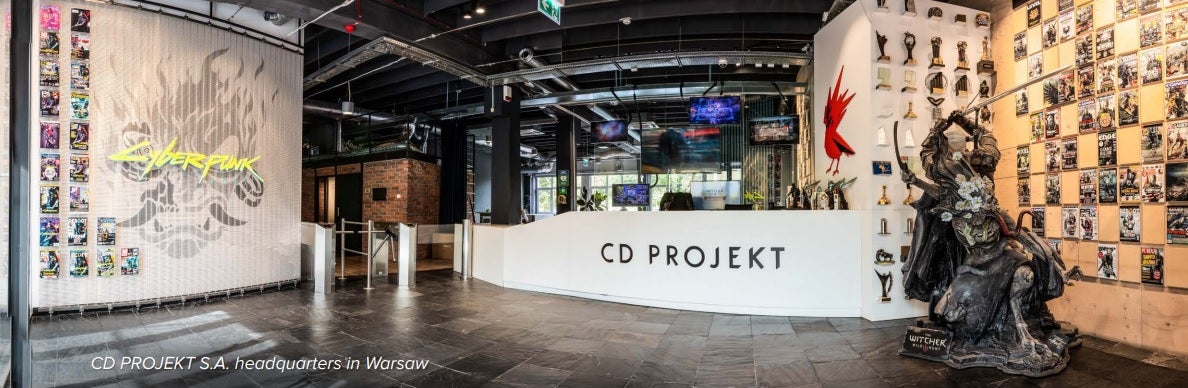 Image for CD Projekt first-half revenues climb 26%