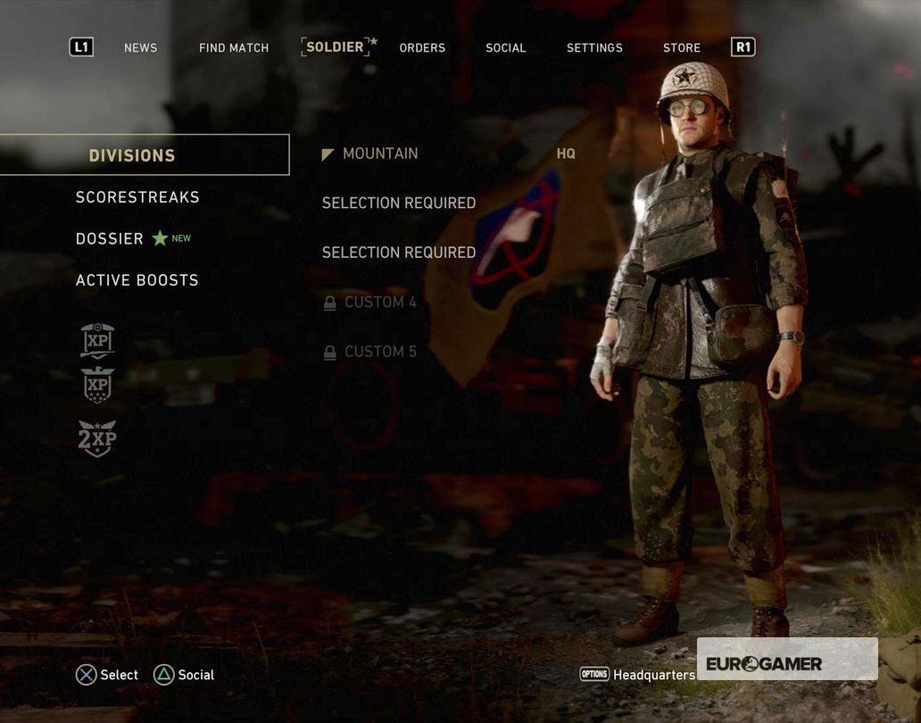 Call of Duty WW2 Divisions  What division to join  choosing the best division for you and how to change your division explained - 99