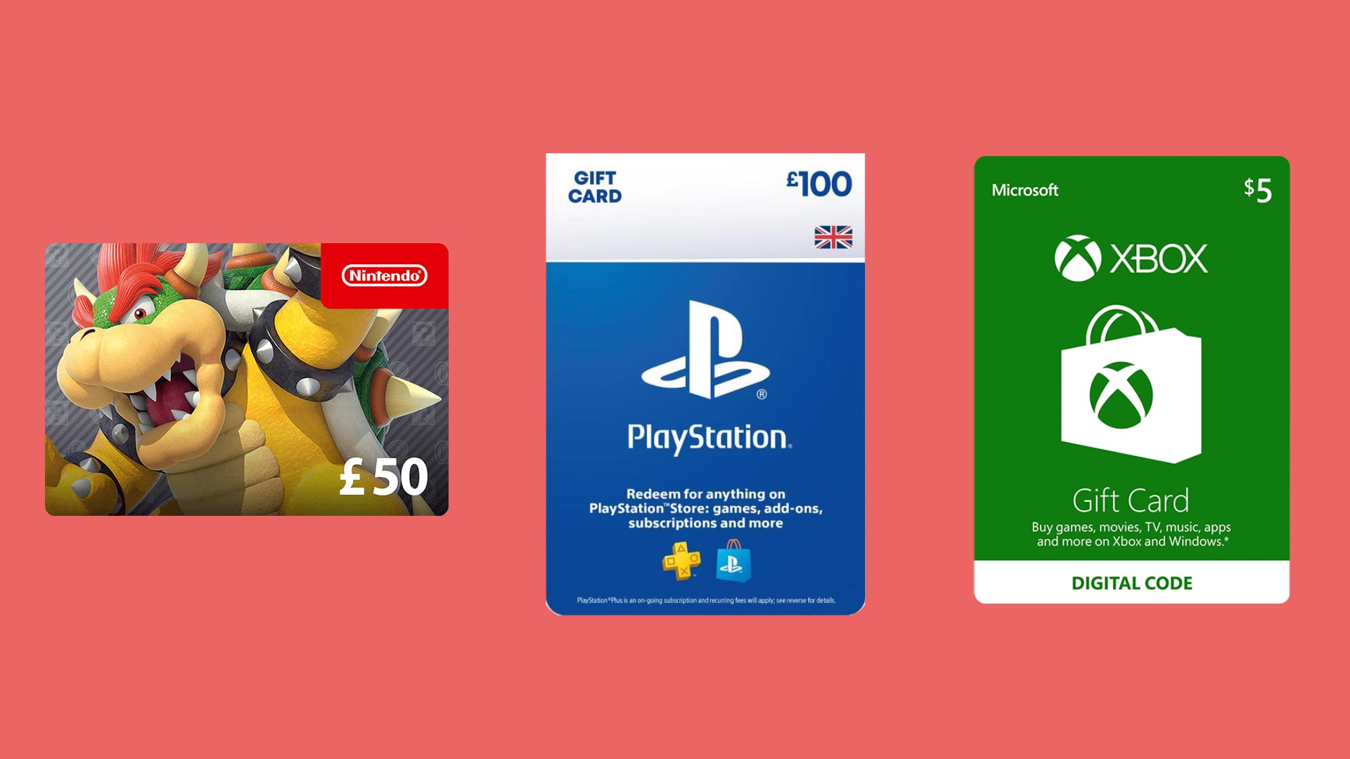 Image for Save up to 10% on various gift cards, subscriptions, and digital games this Christmas