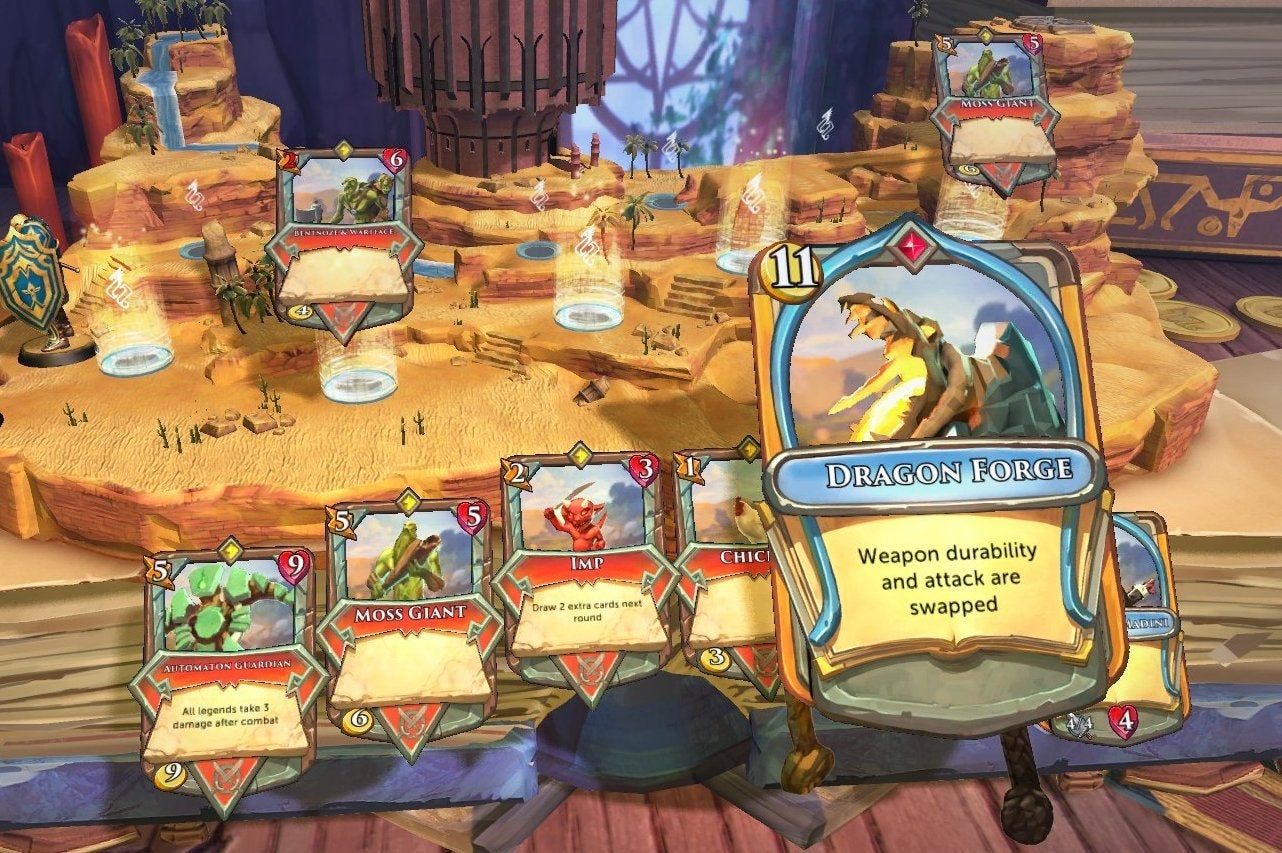 Image for Chronicle: RuneScape Legends card battler revealed